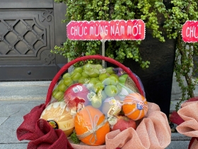 Trái Cây Lâm Lương ra mắt mẫu giỏ trái cây mới – Sang trọng, tinh tế cho mọi dịp quà tặng