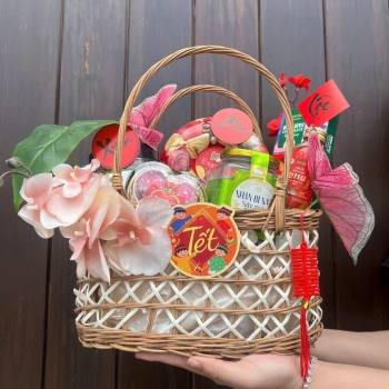 Giỏ quà Tết 