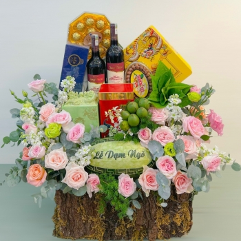 Tráp Dạm Ngõ - Tráp ăn hỏi