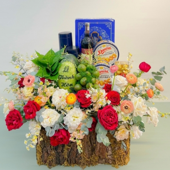 Tráp Dạm Ngõ - Tráp ăn hỏi 