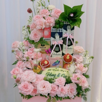 Tráp Dạm Ngõ - Tráp ăn hỏi