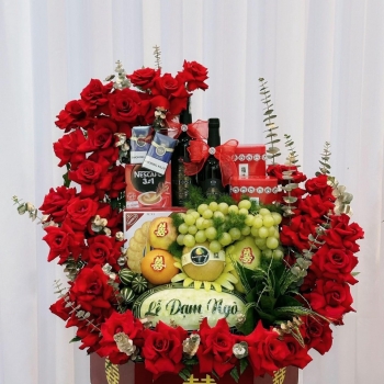 Tráp Dạm Ngõ - Tráp ăn hỏi 