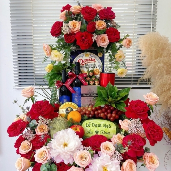 Tráp Dạm Ngõ - Tráp ăn hỏi 